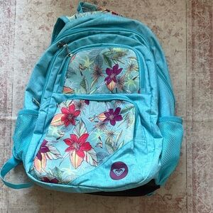 Roxy swell Floral Blue Backpack